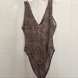 Leopard Print Bodysuit
